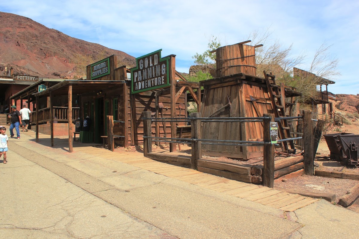 Calico Gold Panning