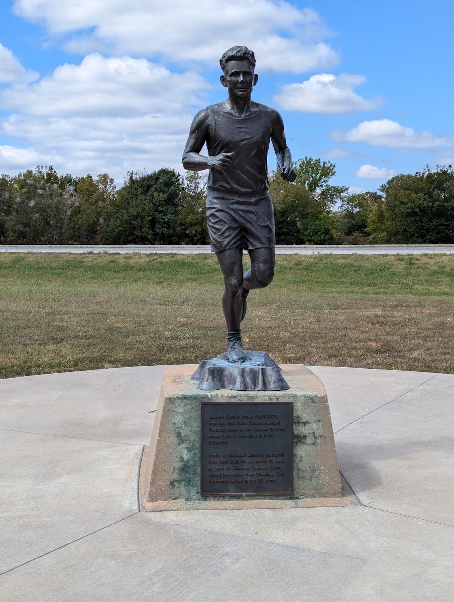 Andy Payne Memorial Statue