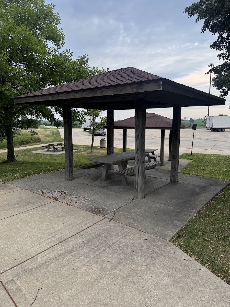 Willow Creek Rest Area Southbound