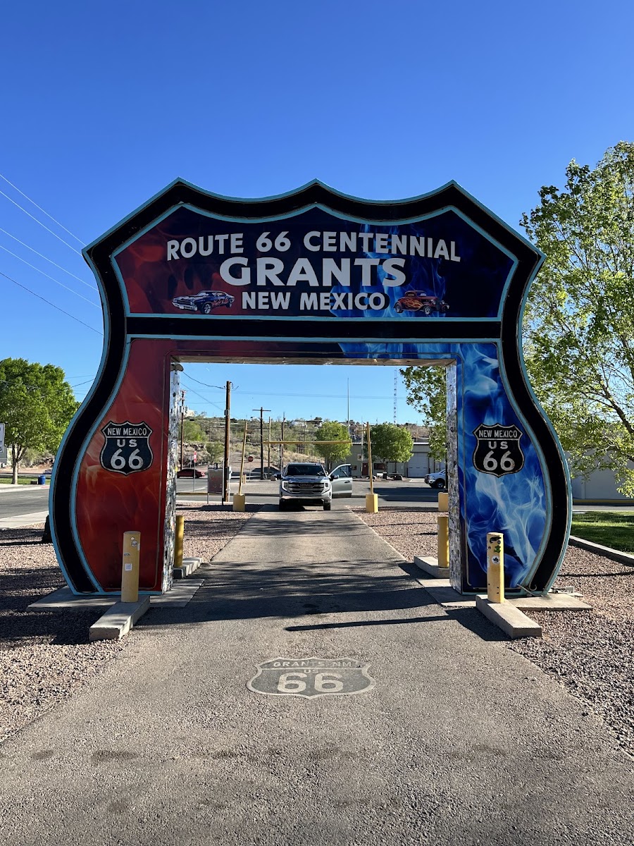 Route 66 Drive-Thru Neon Sign