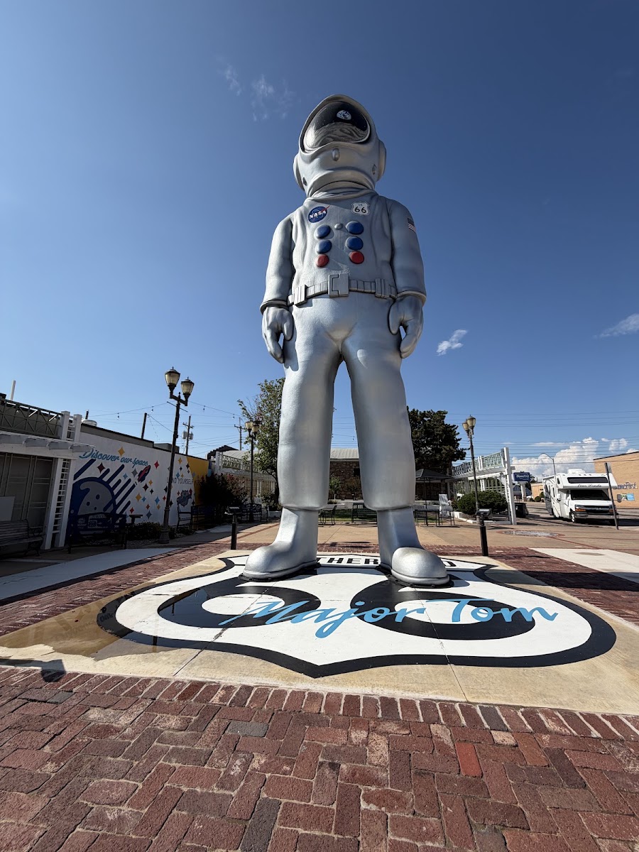 Route 66 Murals Downtown Weatherford