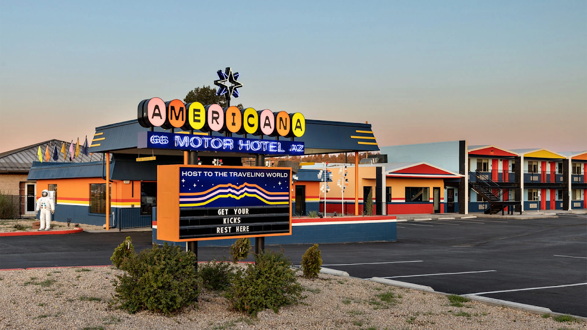 Americana Motor Hotel Flagstaff Route 66