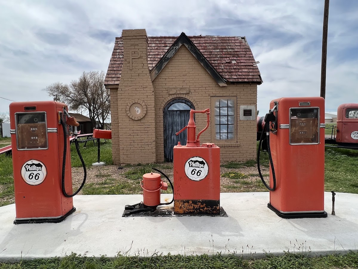 Restored 1929 Route 66 Gas Station