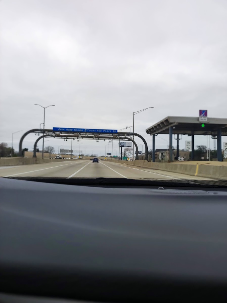 Illinois Tollway Touhy Ave Toll Plaza 29 NB